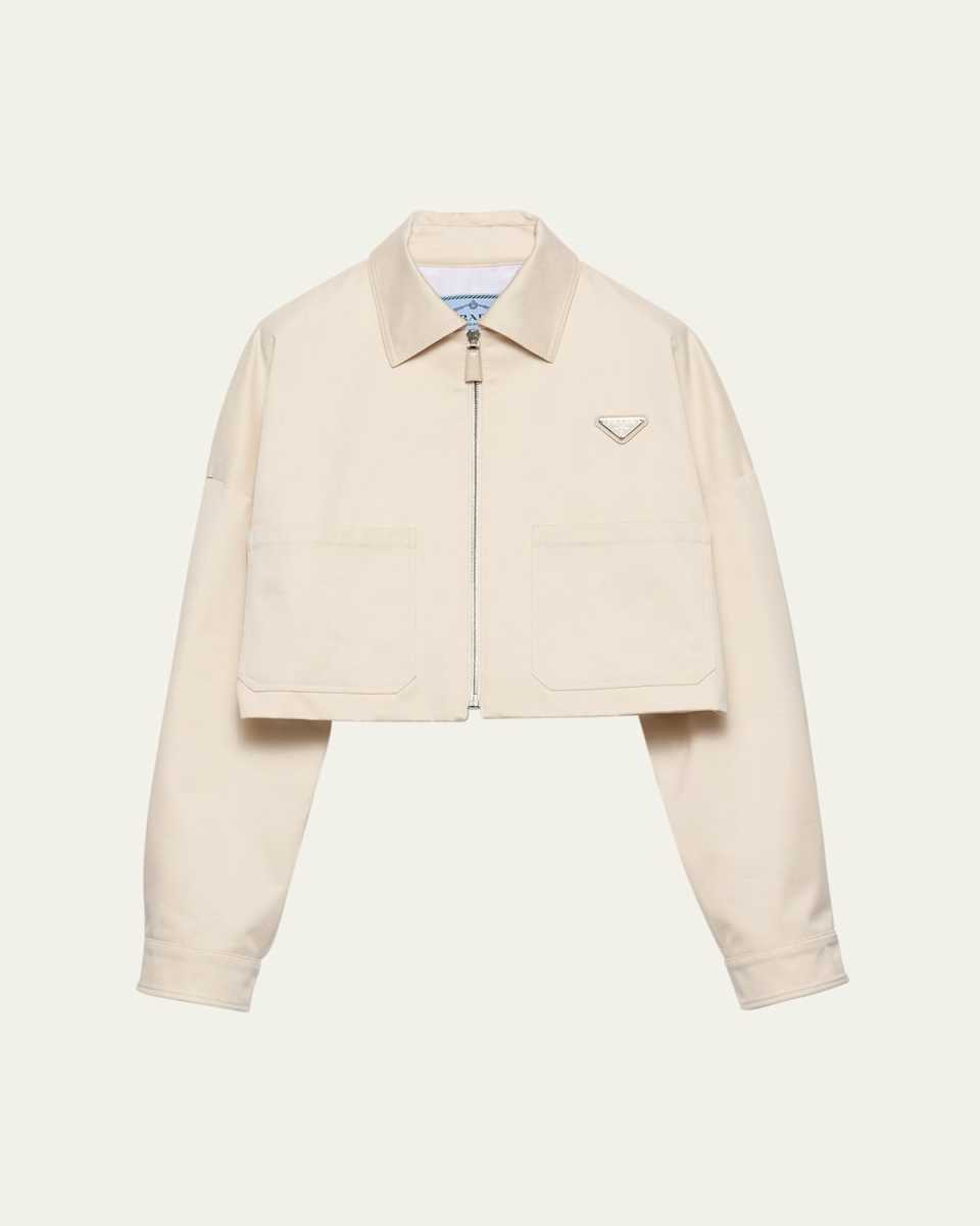 Chino Cropped Jacket